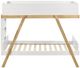 Coaster® Frankie Natural/White Twin Over Twin Bunk Bed-1