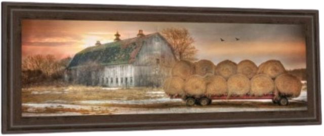 Classy Living Lori Dieter Sunset On The Farm Wall Art-3