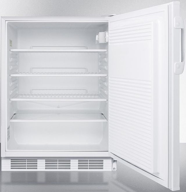 Accucold® by Summit® 24" 5.5 Cu. Ft. White Compact Refrigerator-2