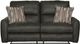 Catnapper® Dorian Charcoal/Nutmeg Reclining Loveseat-1