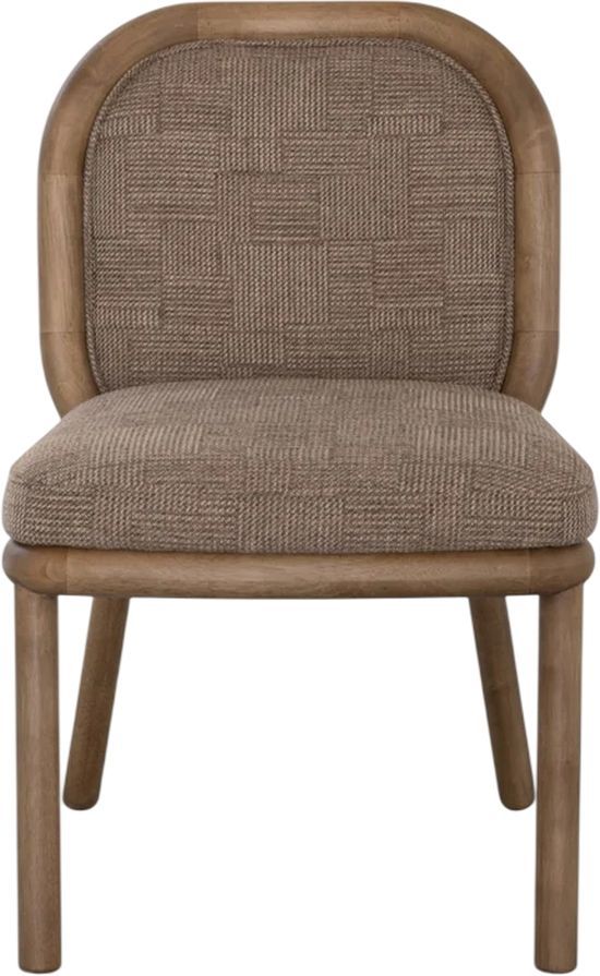 Modus Furniture Astor Claystone Upholstered Dining Side Chair-2