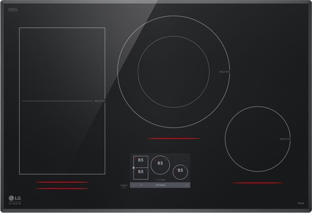 LG Studio 30" Black Induction Cooktop -3