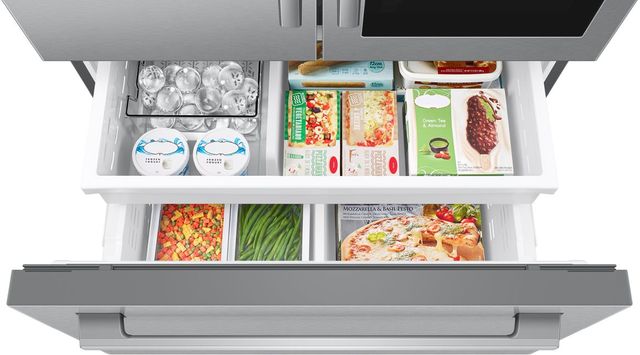 Samsung Bespoke AI 36" 29 Cu. Ft. Fingerprint Resistant Stainless Steel French Door Refrigerator with AutoView™-2