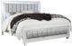Global Furniture USA Santorini White Full Panel Bed-0