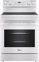 Midea® 30" White Freestanding Electric Range-0