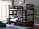IFDC Espresso Youth Single/Single Bunk Bed-3