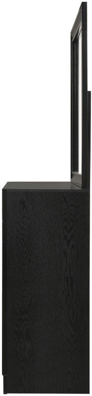 Coaster® Miranda Black 7-Drawer Dresser and Mirror-3