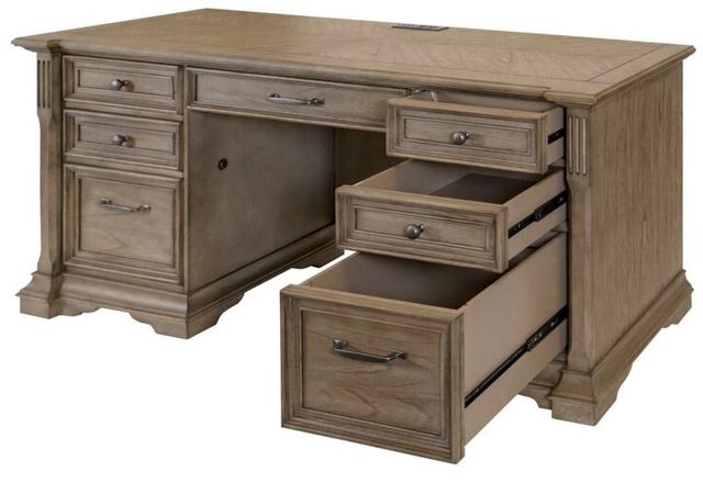 Martin Furniture Bristol Light Brown Credenza-2