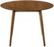 Armen Living Arcadia and Azalea 5-Piece Charcoal/Walnut Dining Set-4
