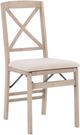 Linon Triena Gray Wash Folding Chair-0