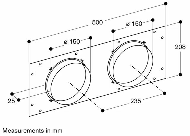 Gaggenau Air Duct Connector-1