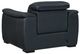 Flexsteel® Camden Black Power Recliner with Power Headrest-2