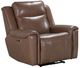 Parker House® Atlantis 3-Piece Smooth Latte Power Reclining Zero Gravity Sofa and Two Recliners Living Room Set-4
