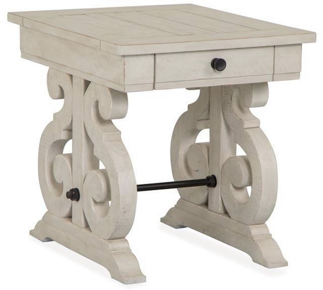 Magnussen Home® Bronwyn Alabaster End Table-0
