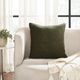 Renwil® Sandro Deep Olive Throw Pillow-1