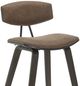 Armen Living Fox Espresso/Vintage Dark Brown Counter Stool-5