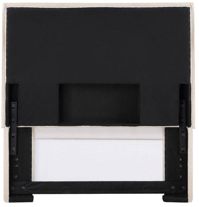 Coaster® Izzy Sand Twin Youth Upholstered Headboard-4