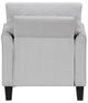 Homelegance® Aliana Gray Accent Chair-4