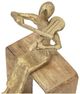 A & B Home Gold 12" Musician Decorative Figurine-3