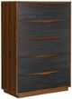 Michael Amini® Kayner Charcoal 5-Drawer Chest-0