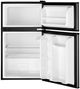GE® 19" 3.1 Cu. Ft. CleanSteel® Double-Door Compact Refrigerator-1