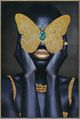 Classy Living Gilded Butterfly Enigma Wall Art-0