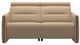 Stressless® by Ekornes® Customizable Emily Power Reclining Loveseat with Wood Trim and Legs-0