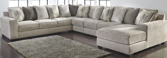 Benchcraft® Ardsley 2-Piece Pewter Sectional Set-3