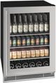 U-Line Global 24" Stainless Frame Built-In or Freestanding Beverage Center-2