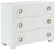 Fairfield® East Camden Antique Brass/Pearl 3-Drawer Chest-0