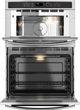 GE® 30" Stainless Steel Oven/Micro Combo Electrical Wall Oven-1