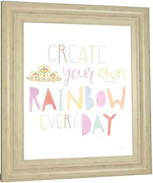 Classy Living Jenaya Jackson Lets Chase Rainbows III Wall Art-2
