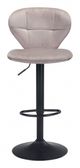 Zuo® Salem Gray Bar Chair-1