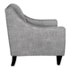 Van Gogh Designs Jenna Creston Charcoal Fabric Ottoman-1
