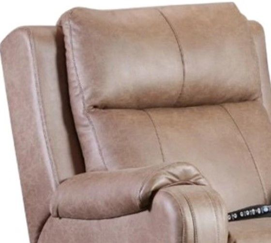 Southern Motion™ Customizable Contour Wall Hugger Power Recliner with Headrest-1