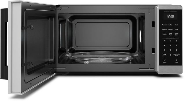 Whirlpool® 1.1 Cu. Ft. Stainless Steel Countertop Microwave with Sensor Cooking -1