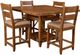 Horizon Home® Urban Rustic 5-Piece Brown Counter Height Dining Set-0