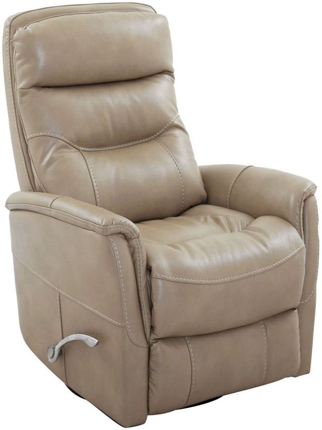 Parker House® Gemini Linen Manual Swivel Glider Recliner-0