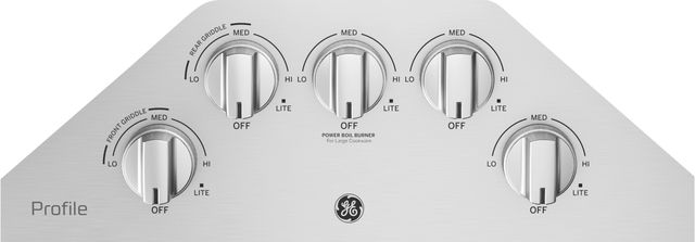 GE Profile™ 30" Stainless Steel Built-In Gas Cooktop-1