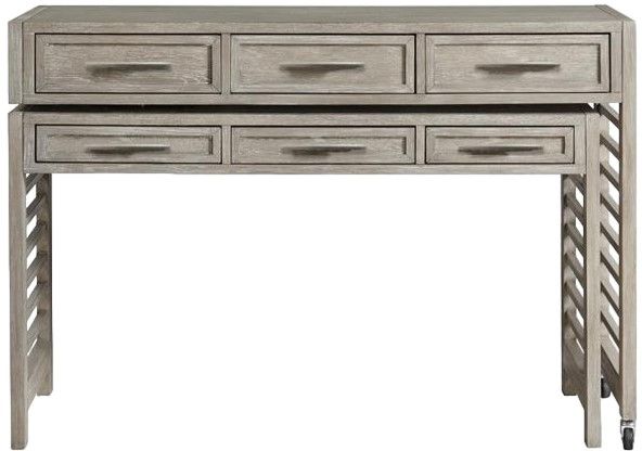 Riverside Furniture Fresh Perspectives Casual Taupe Swivel Desk-0