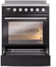 Ilve® Professional Plus II 30" Glossy Black Pro Style Induction Range-4