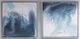 Olliix by Madison Park Blue Set of 2 Blue Lagoon 2 Gel Coat Framed Canvas Pieces-0
