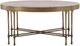 Furniture Classics Shirley Natural Marble Top Coffee Table with Gold Base-1