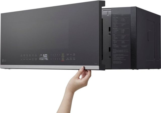 LG 30" 1.8 Cu. Ft. Fingerprint Resistant Stainless Steel Over the Range Microwave-2