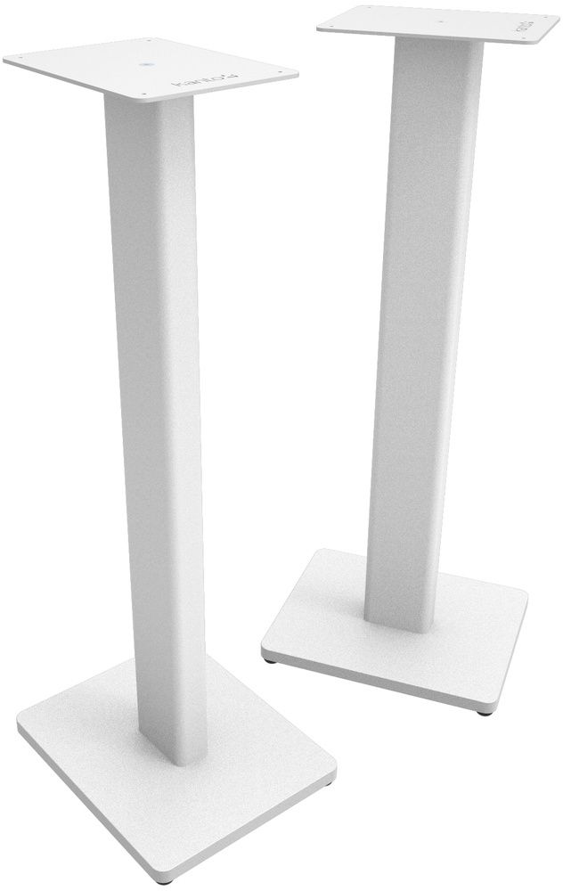 Kanto ST Series 28" White Bookshelf Speaker Floor Stand Set-4