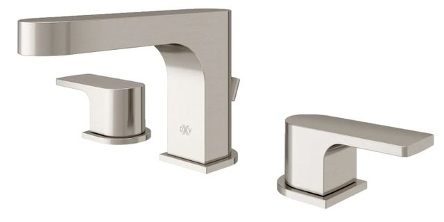 DXV Equility® Brushed Nickel 2-Handle Widespread Bathroom Faucet with Lever Handles-3