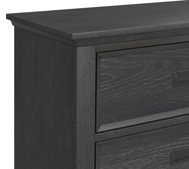 Elements International Hampton Kids Charcoal Nightstand-2