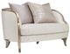 Michael Amini® Malibu Crest Chardonnay/Cloud White Chair and a Half-0