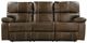 Emerald Home Jessie James Brown Power Reclining Sofa-3