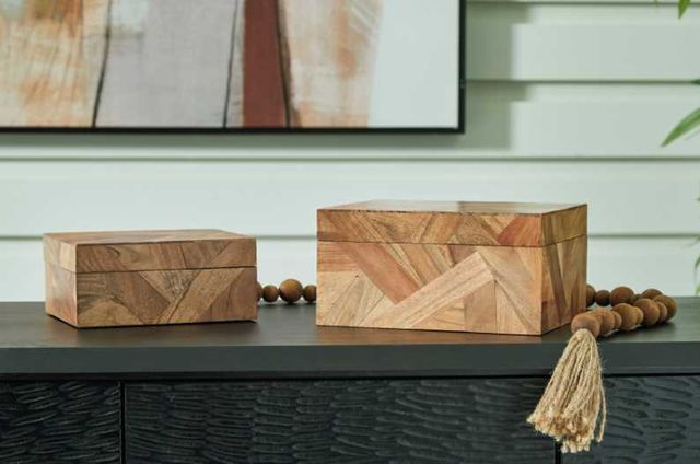 Signature Design by Ashley® Antford 2-Piece Brown Box Set-2